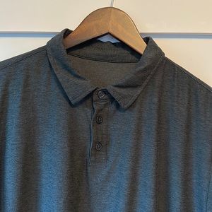 Strato Tech Polo - Large - Charcoal Heather